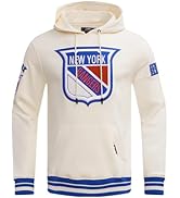 Pro Standard Men's NHL Retro Classics Ribbed Fleece Pullover Hoodie
