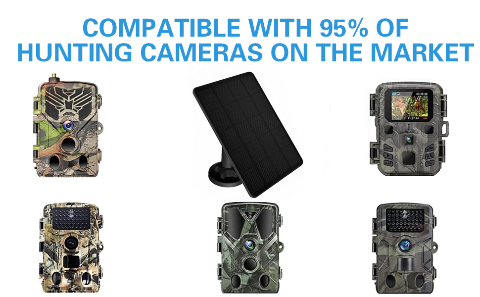 5W Trail Camera Solar Panel