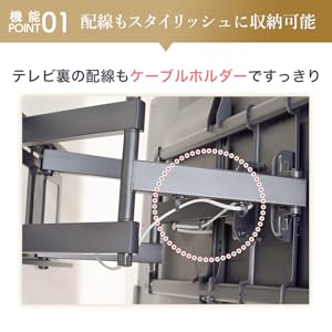 限定値下げ　PRM-LM100L テレビ壁掛け金具　46-100インチ対応 Amazon | エース・オブ・パーツ テレビ壁掛け金具 大型 46-100