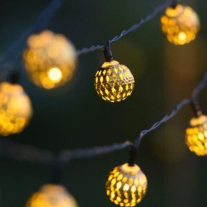 moroccan string lights