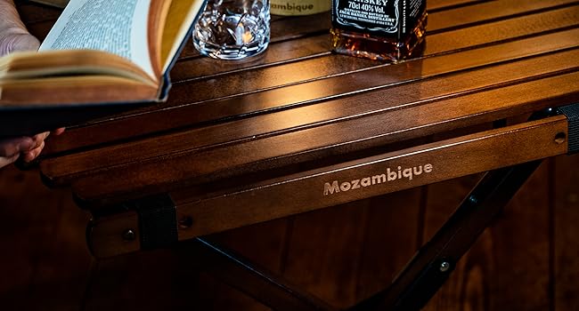 Mozambique(モザンビーク) ロールウッドテーブル 高さ調節可能 Amazon | Mozambique(モザンビーク) アウトドアテーブル ロール