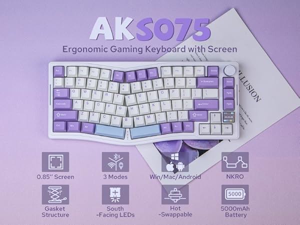 AJAZZ AKS075 キーボード アリス配列 AJAZZ AKS075 – ajazz keyboard