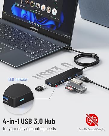 4 port usb hub