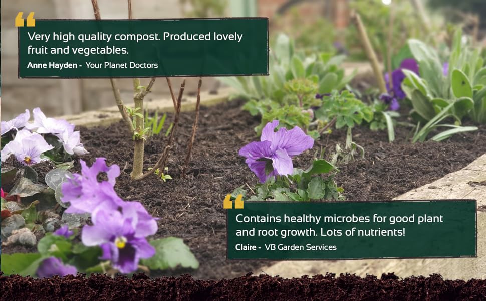 ECO Organic Soil Improver Mulch 750L/0.75m3 XL with Peat Free Compost