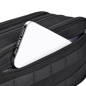 Mens Toiletry Travel Bag front pocket