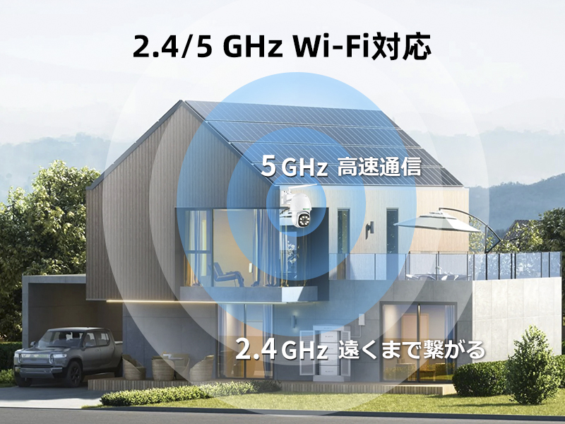 SV3C 防犯カメラ 屋外 ワイヤレス 800万画素 2.4/5G対応 無線 31sF83KLCZL.jpg