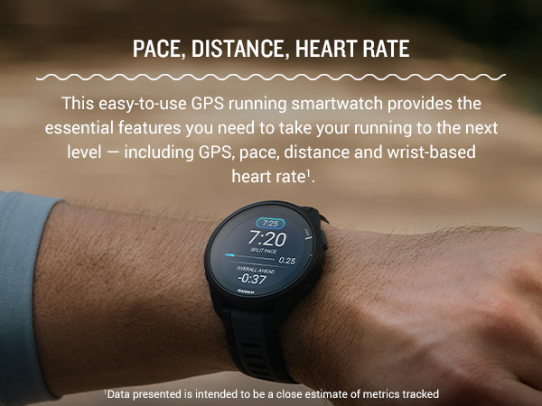 その他 GARMIN - GARMIN FORERUNNER 265 BLACK Garmin Forerunner 165 Music Running Watch - Black/Slate Gray