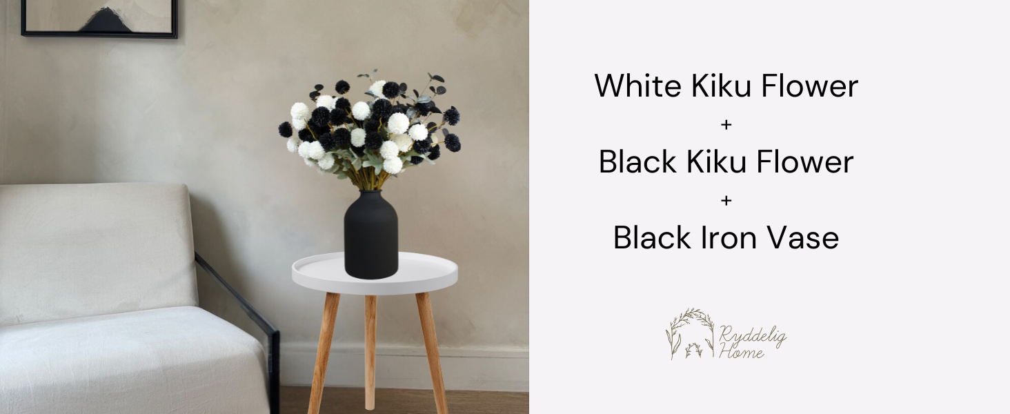 black and white decor, west elm dupe, white living room,faux eucalyptus stems, stems for vase