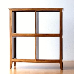 アンティーク オープンラック 本棚 木ネジ式 無垢材 文字彫り手渡し 可 アンティーク オープンラック 本棚 木ネジ式 無垢材 文字彫り