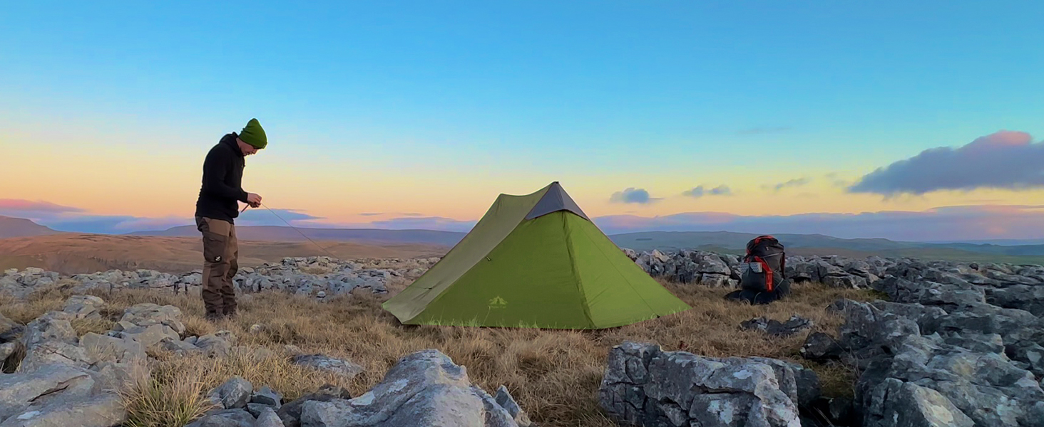 light weight backpacking tent