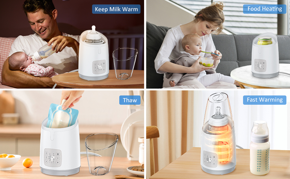 NIRGU Bottle Warmer, Baby Bottle Warmer for Breastmilk