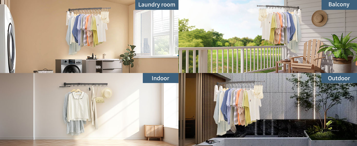 collapsible drying racks for laundry