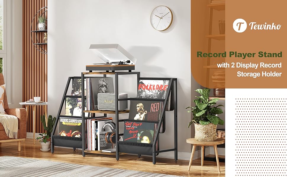 record player stand