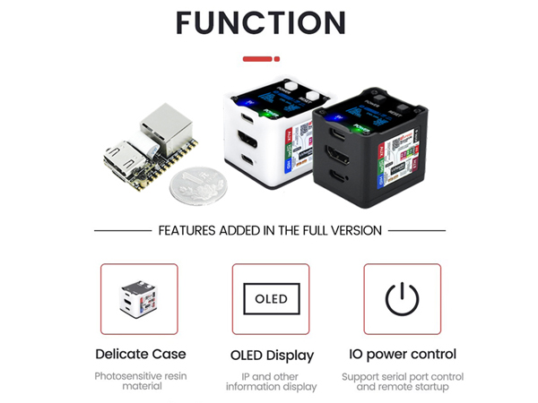 新品未使用品 Sipeed NanoKVM FULL Amazon.com: Sipeed NanoKVM IP-KVM Mini Remote Control