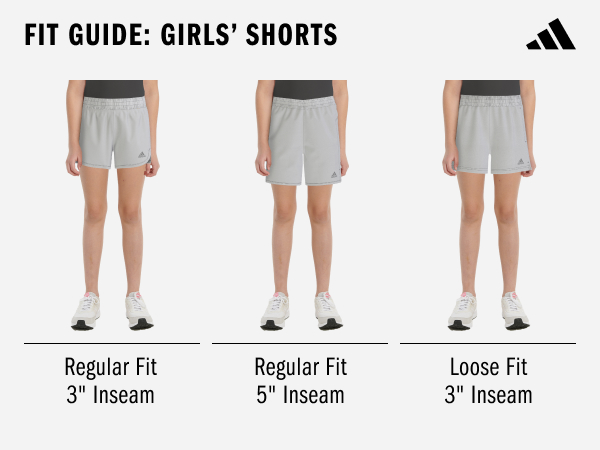 adidas girls' shorts