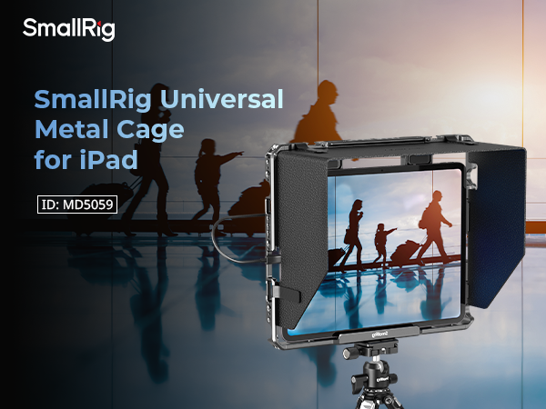 Amazon.com: SMALLRIG Universal Metal Cage for iPad, Tripod