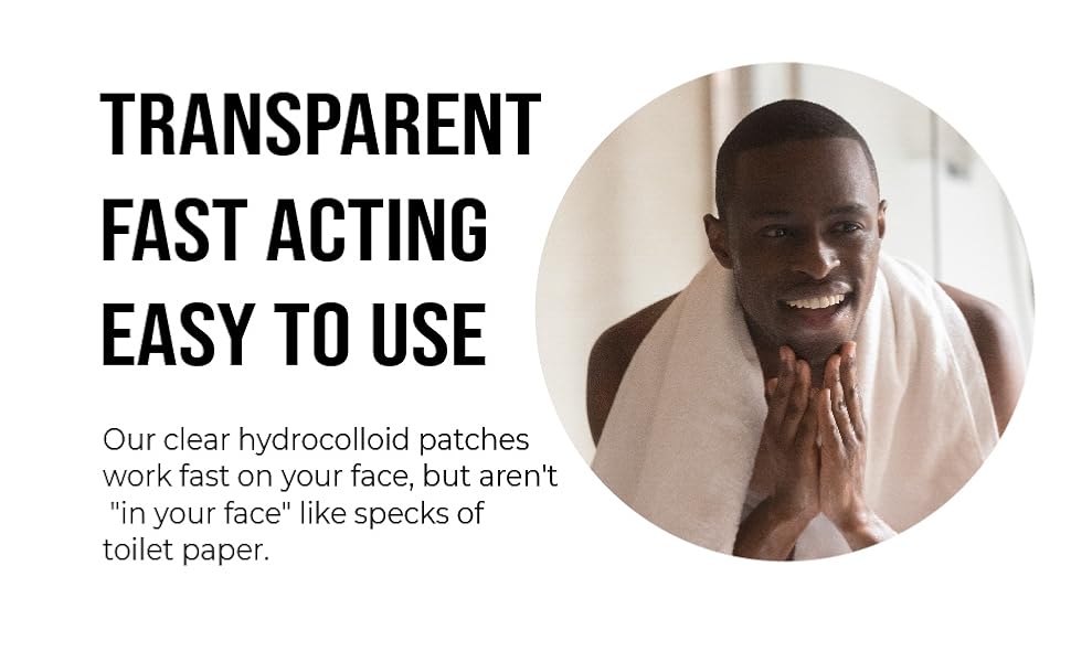 ON THE GO - Travel convenient pouch for on the go shaving nick relief.