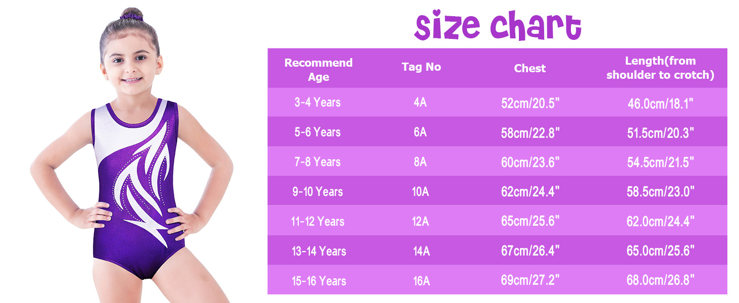 gymnastics leotards for girls