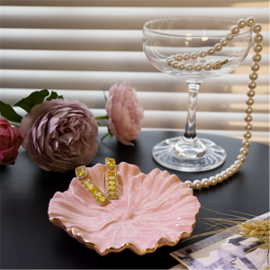 jewelry dish white