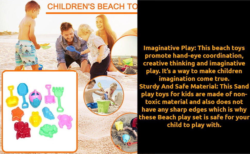 Buy MANDANI SALES Beach Play Set for Kids Sand Play Set with Bucket