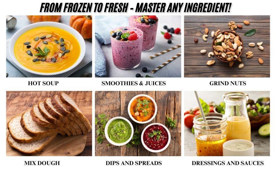 from frozen to fresh master any ingredient blender