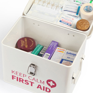 first aid box