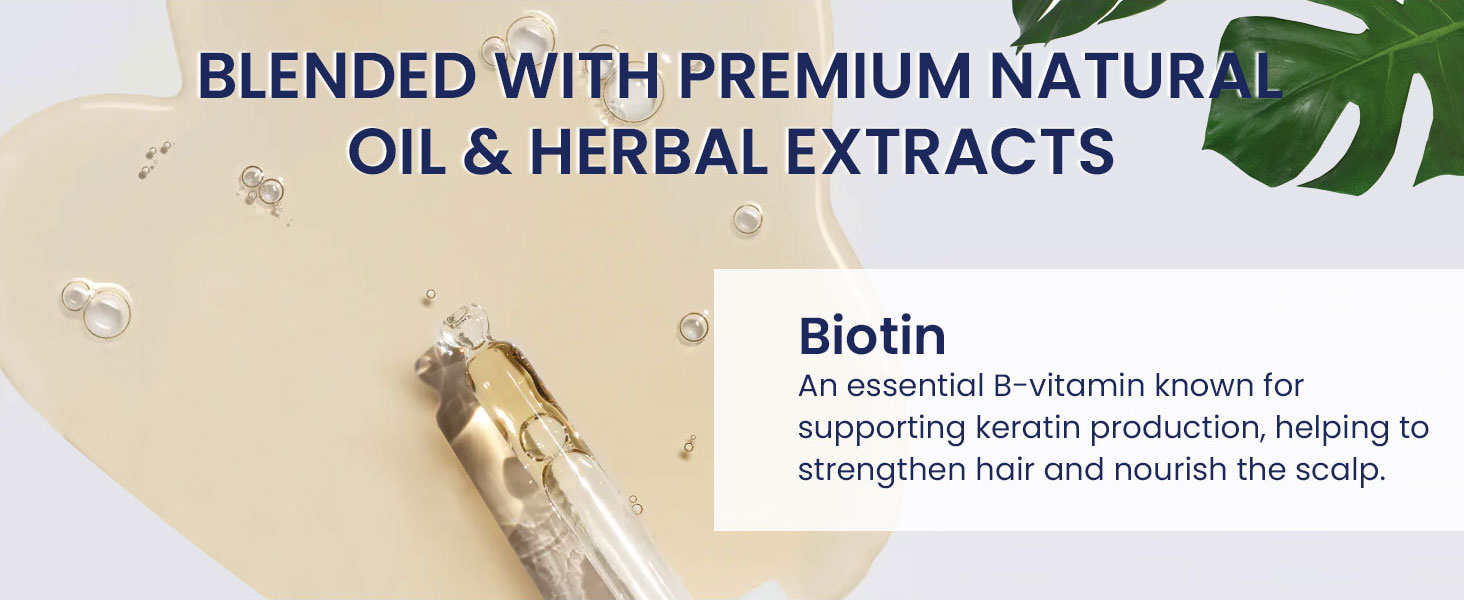 Biotin infused