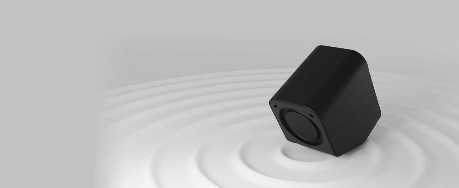 FUNLOGY Speaker Back‑Firing Bass, Room‑Filling Depth