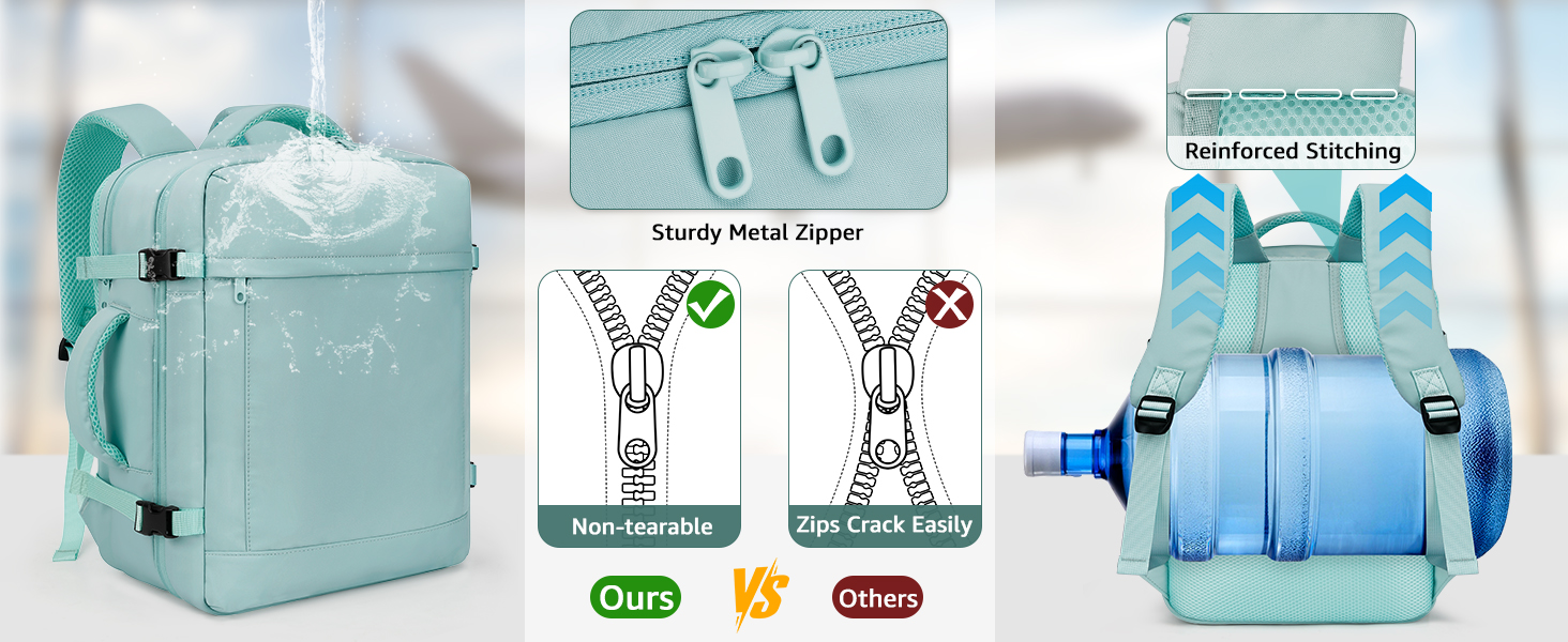 Series of instructional or manual-style illustrations in light blue showing various steps or procedures.
