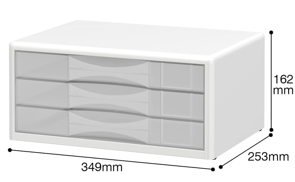 Amazon.co.jp: トヨダプロダクツ レターケース 卓上 引き出し