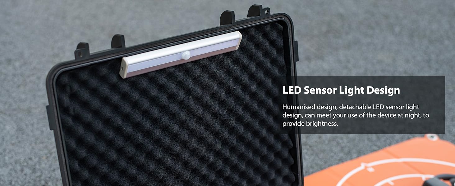 led sensor case
