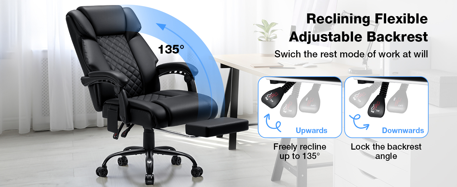Reclining Home Office Desk Chairs