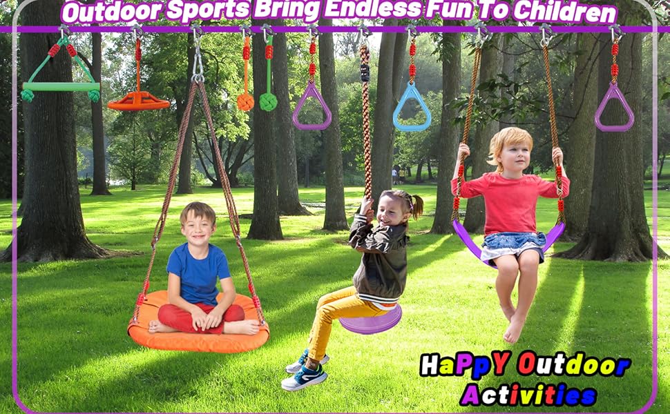 Amazon.com: AOBOTE Ninja Warrior Obstacle Course for Kids