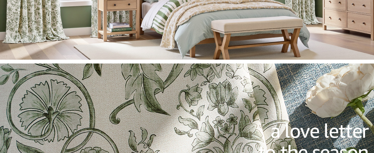 jinchan pattern curtains