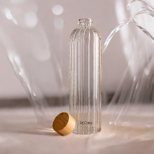Madie Borosilicate Water Bottle Set Of 2 1000ML Each