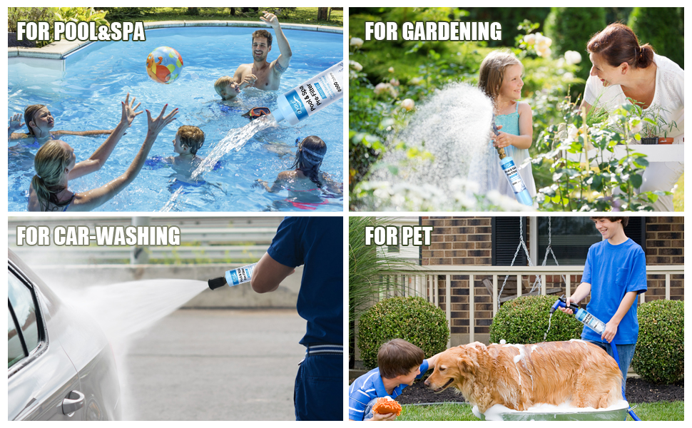 Garden Hose Filter for Filling Hot Tub/Pool/Spa, Greatly