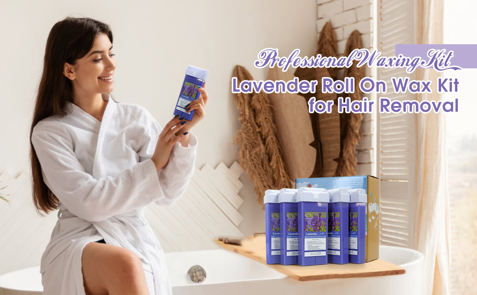 Lavender roll on wax refill