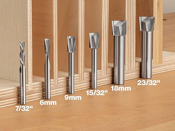 Ultra-Shear Undersized Plywood Router Bit, 15/32