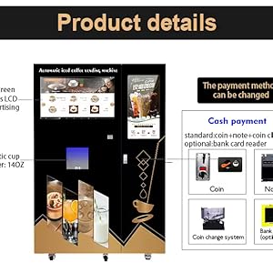 Introduce the machine as a revolutionary solution for automated coffee and beverage service.