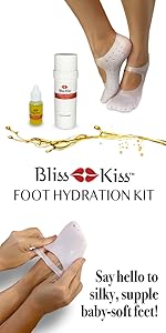 dry feet foot file pedicure bliss kiss
