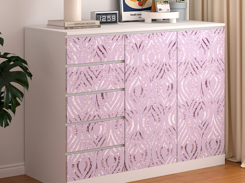 Pink Peel and Stick Wallpaper