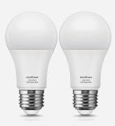 LED A19 5000K Bright Light 2 Pack