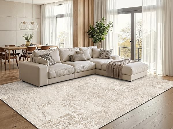 Amazon.com: Art&Tuft Washable Rug, Anti-Slip Backing
