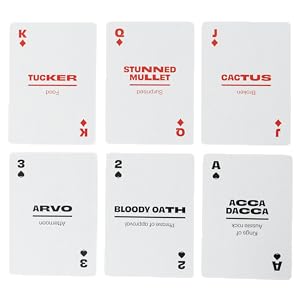 Aussie Lingo Playing Cards