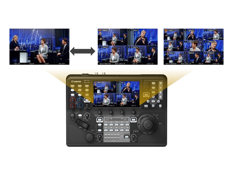 Amazon.com : Canon RC-IP1000 PTZ Controller, 7-inch Touch