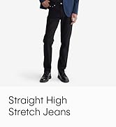 Calvin Klein Men's Straight High Stretch Jeans