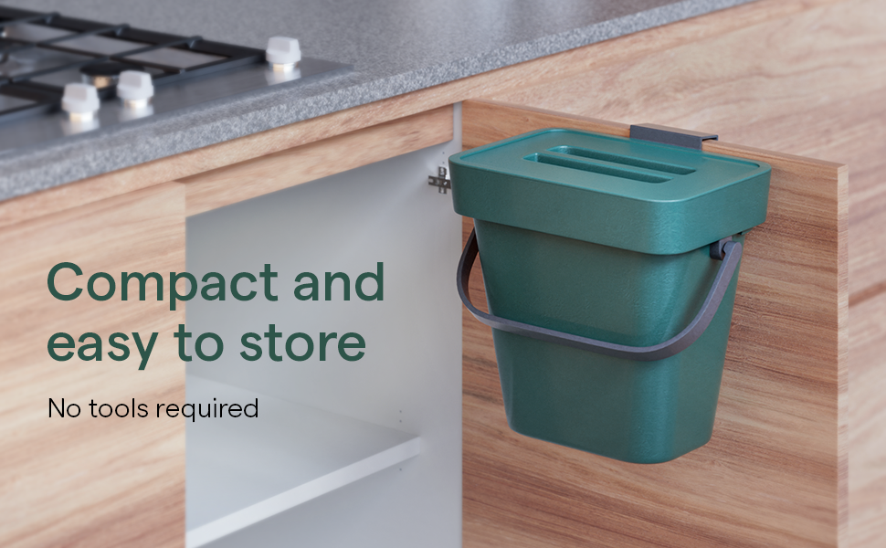 Kitchen Compost Bin Small Compost Bin 5L Food Waste