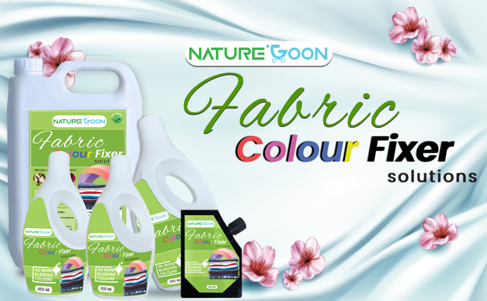 Naturegoon Fabric Colour Fixer Liquid for Clothes (900 ml) Cloth Care