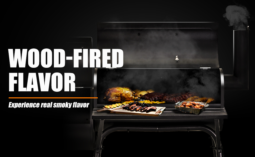 Charcoal Grills, MGHH Portable Charcoal Grill with 2 Wheels