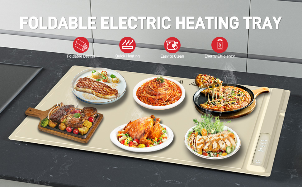 Food Warming mat, Full Surface Heating Electric Warming